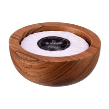 Kent Shaving Soap in Dark Beechwood Shaving Bowl - Barbers Lounge