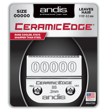 Andis Ceramic Edge Detachable Blade, Size 00000 - Barbers Lounge