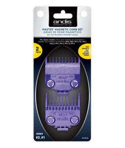 Andis Master Magnetic Comb Set - Dual Pack (2pcs) - Barbers Lounge