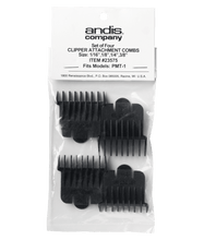 Andis Snap-On Blade Attachment Combs 4-Comb Set - Barbers Lounge