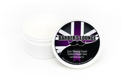 Barber's Lounge Shave Cream - Euro - Barbers Lounge