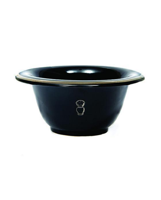 Black Porcelain Shaving Bowl - Barbers Lounge