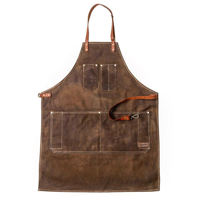 Dapper Dan Professional Barber's Apron - Brown - Barbers Lounge