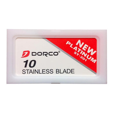 Dorco ST-301 Double-Edge Safety Razor Blades, 10pk - Barbers Lounge