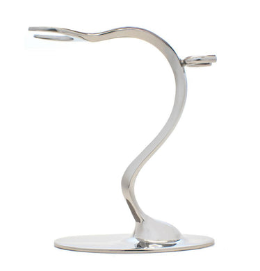 E-Shave Razor & Brush Stand Nickel SZ:S - Barbers Lounge