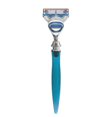 E-Shave Razor Blue Plastic / Fusion - Barbers Lounge